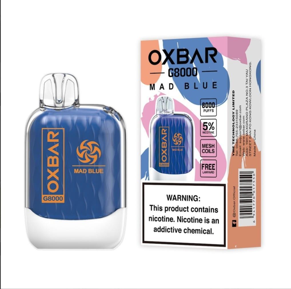 OXBAR G8000 Disposable Vape 5%