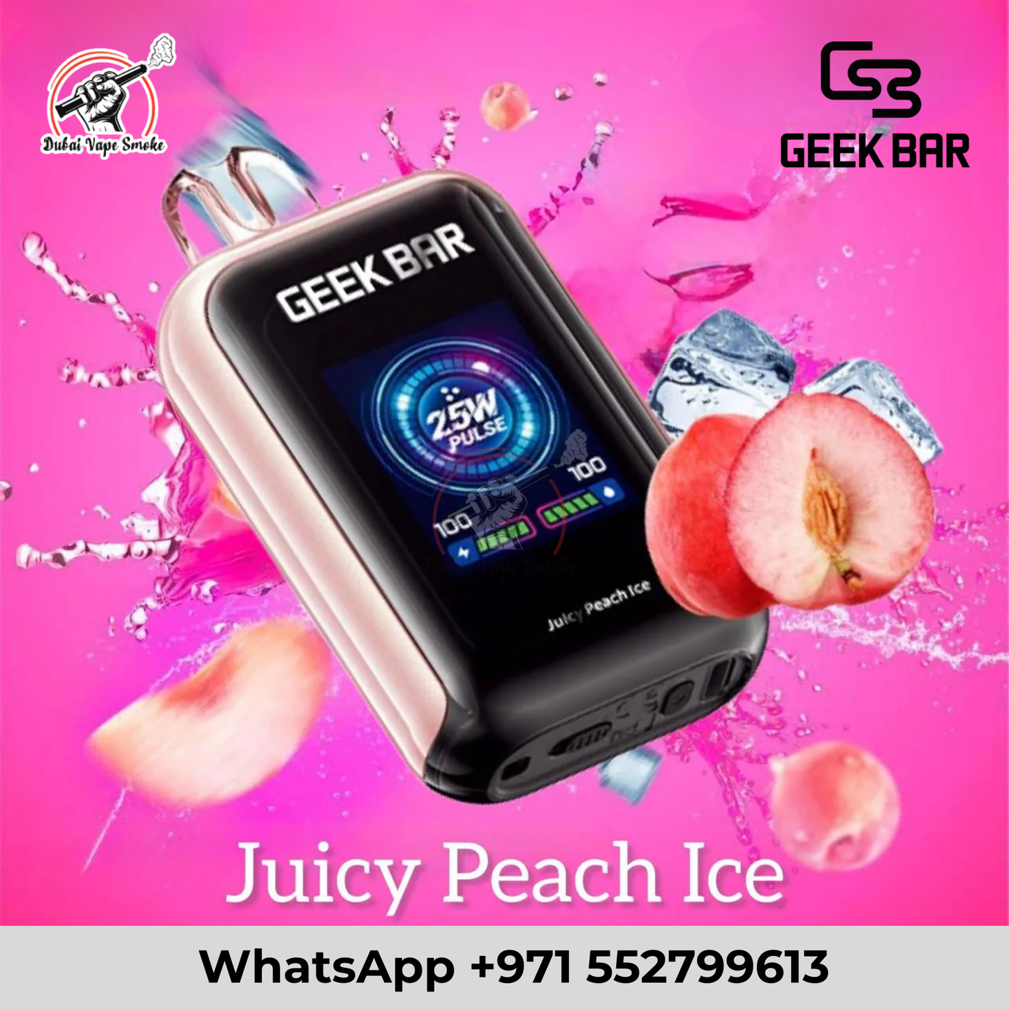 Geek Bar WATT 23000 Puffs 5% Nicotine Disposable Vape Dubai