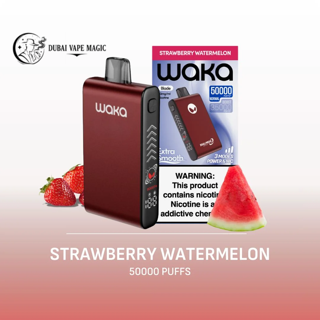 Buy WAKA Blade 50000 Puffs Disposable Vape Online Dubai | UAE