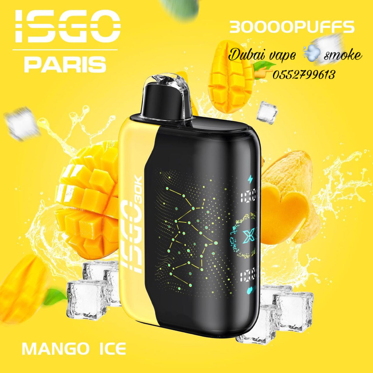 New ISGO Paris X 30000 Puffs Disposable Vape