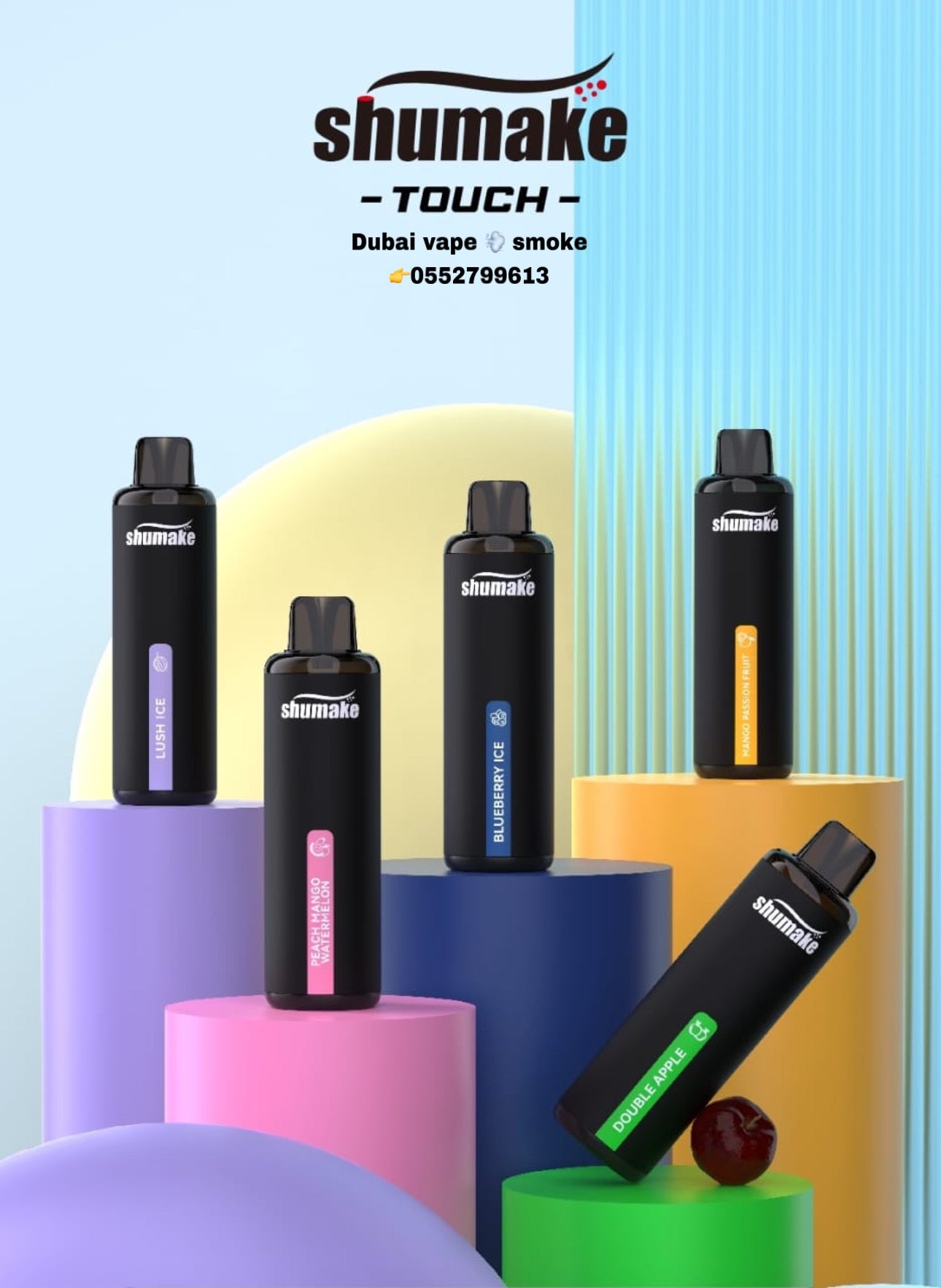 Shumake Touch 15000 Puffs Disposable Vape | Long-Lasting Vape Dubai