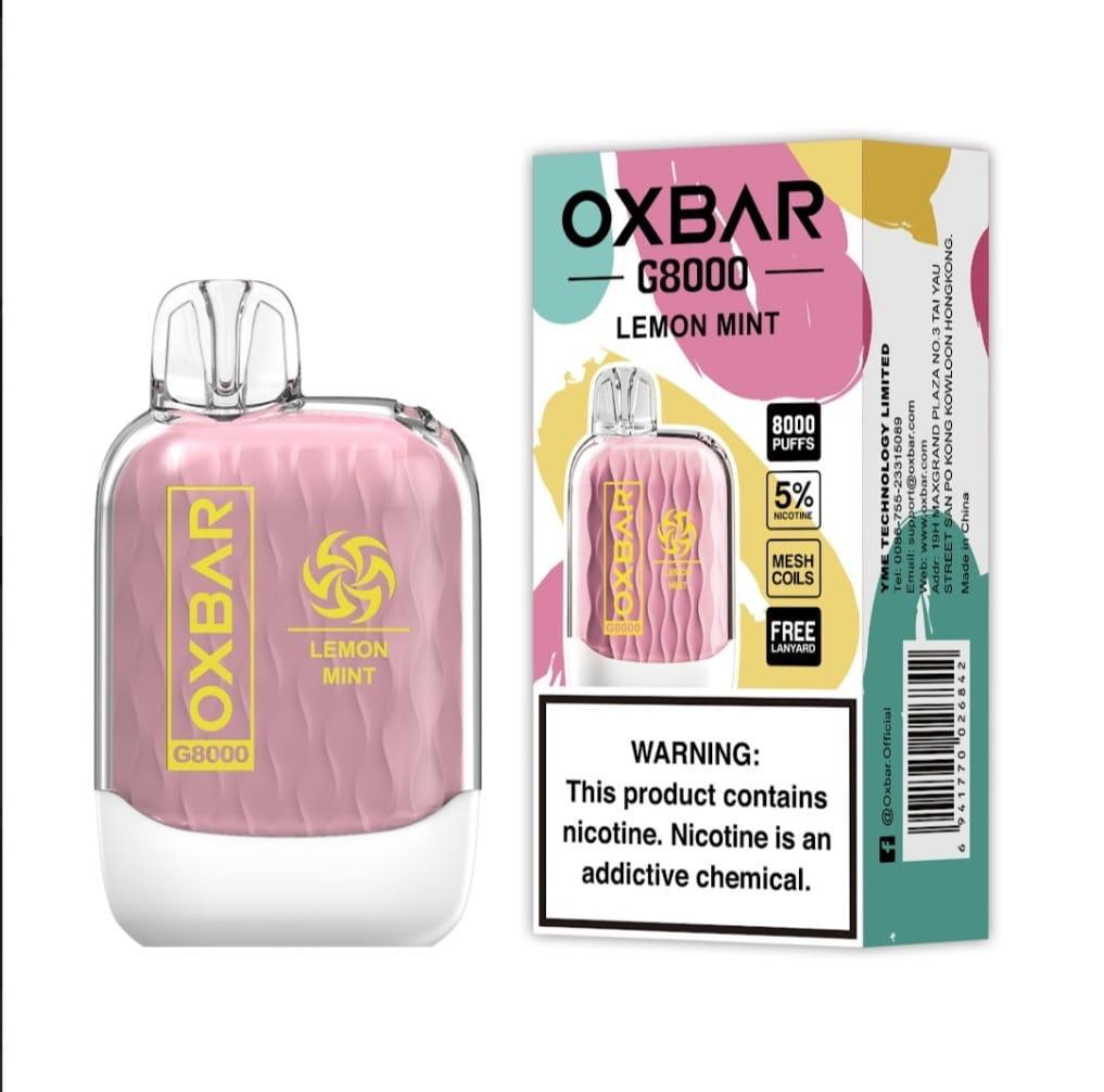 OXBAR G8000 Disposable Vape 5%