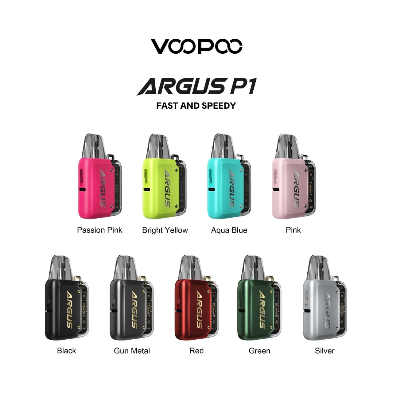 Voopoo Argus p1 fast and speedy