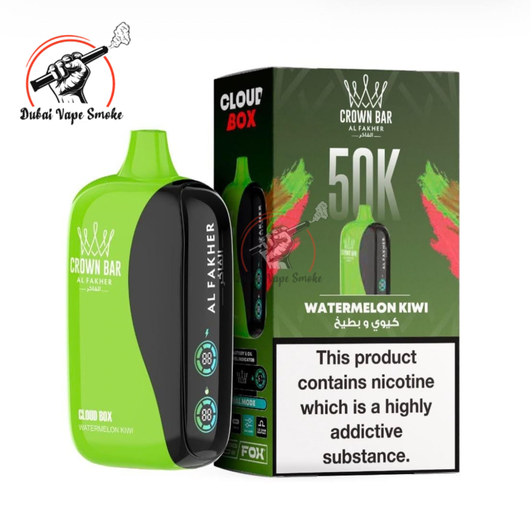 Al Fakher Crown Bar Cloud Box 50K Puffs | Dubai Vape Smoke   