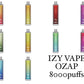 Izzy vape  ozap 8000 puffs disposable vape 5% (50 mg )