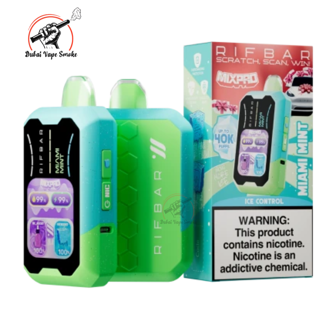 Rifbar Mix Pod Mixpro 40K Puffs Disposable Vape