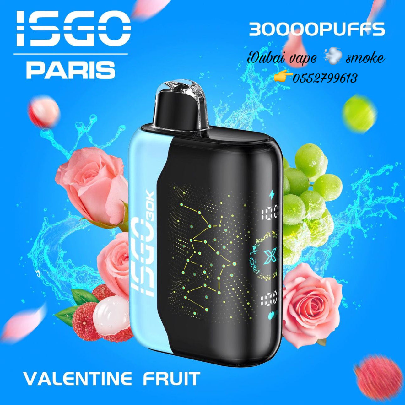 New ISGO Paris X 30000 Puffs Disposable Vape