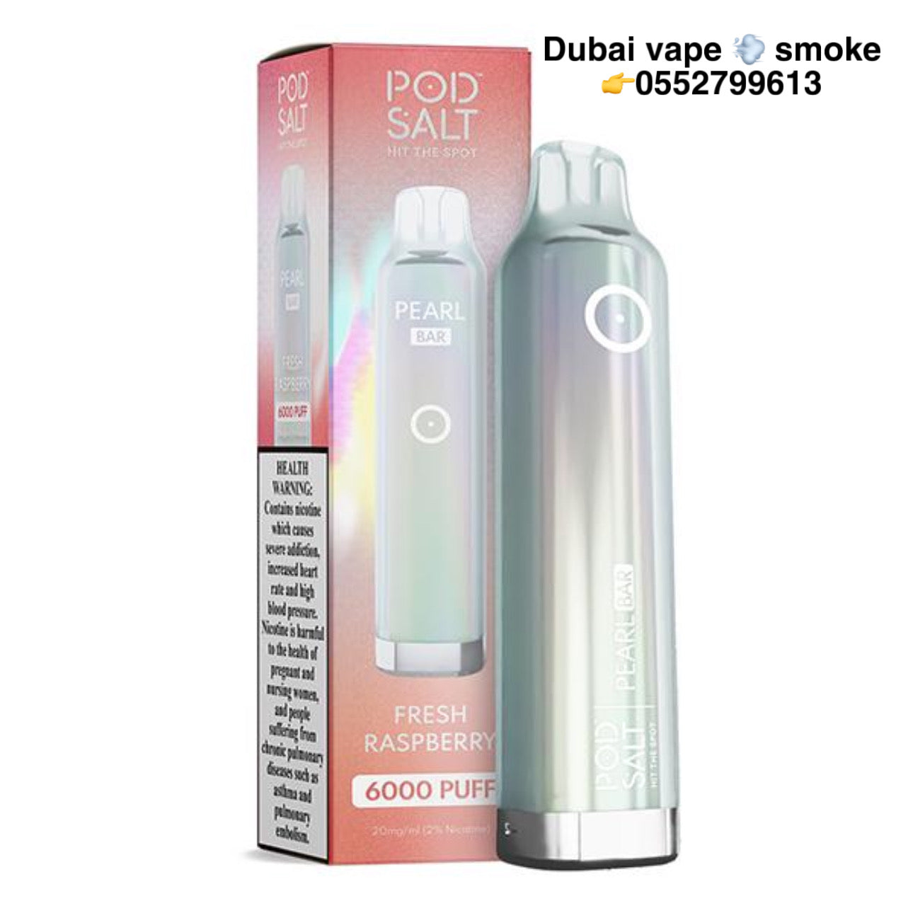 Pod Salt Pearl Bar 20mg/Ml-6000 Puffs Disposable Vape