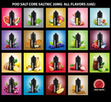 POD SALT CORE SALT 30 ML SALT NIC E LUQUiD 20 mg