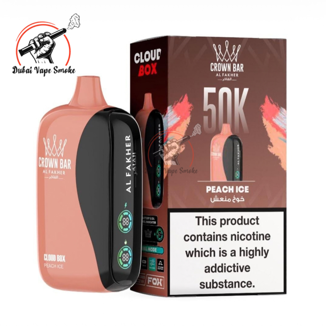 Al Fakher Crown Bar Cloud Box 50K Puffs | Dubai Vape Smoke   