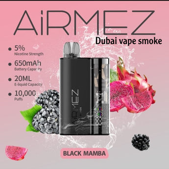 Airmez 10.000 puffs disposable vape