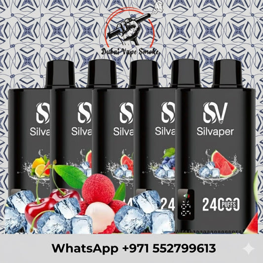 SILVAPER 24000 Puffs Disposable Vape 20mg – Dubai UAE
