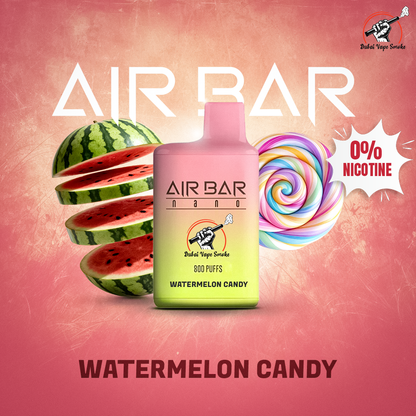 Air Bar Nano 800 Puffs 0% Nicotine | Dubai Vape Smoke