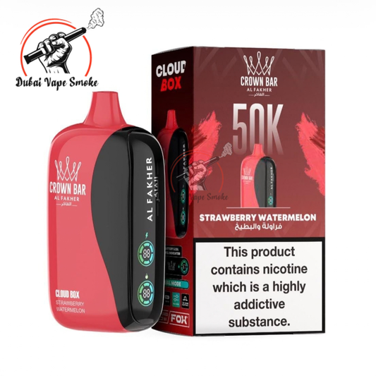 Al Fakher Crown Bar Cloud Box 50K Puffs | Dubai Vape Smoke   