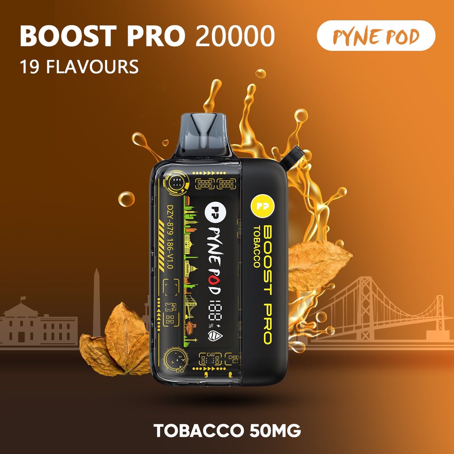 Pyne Pod Boost Pro 20000 Puffs Disposable Vape