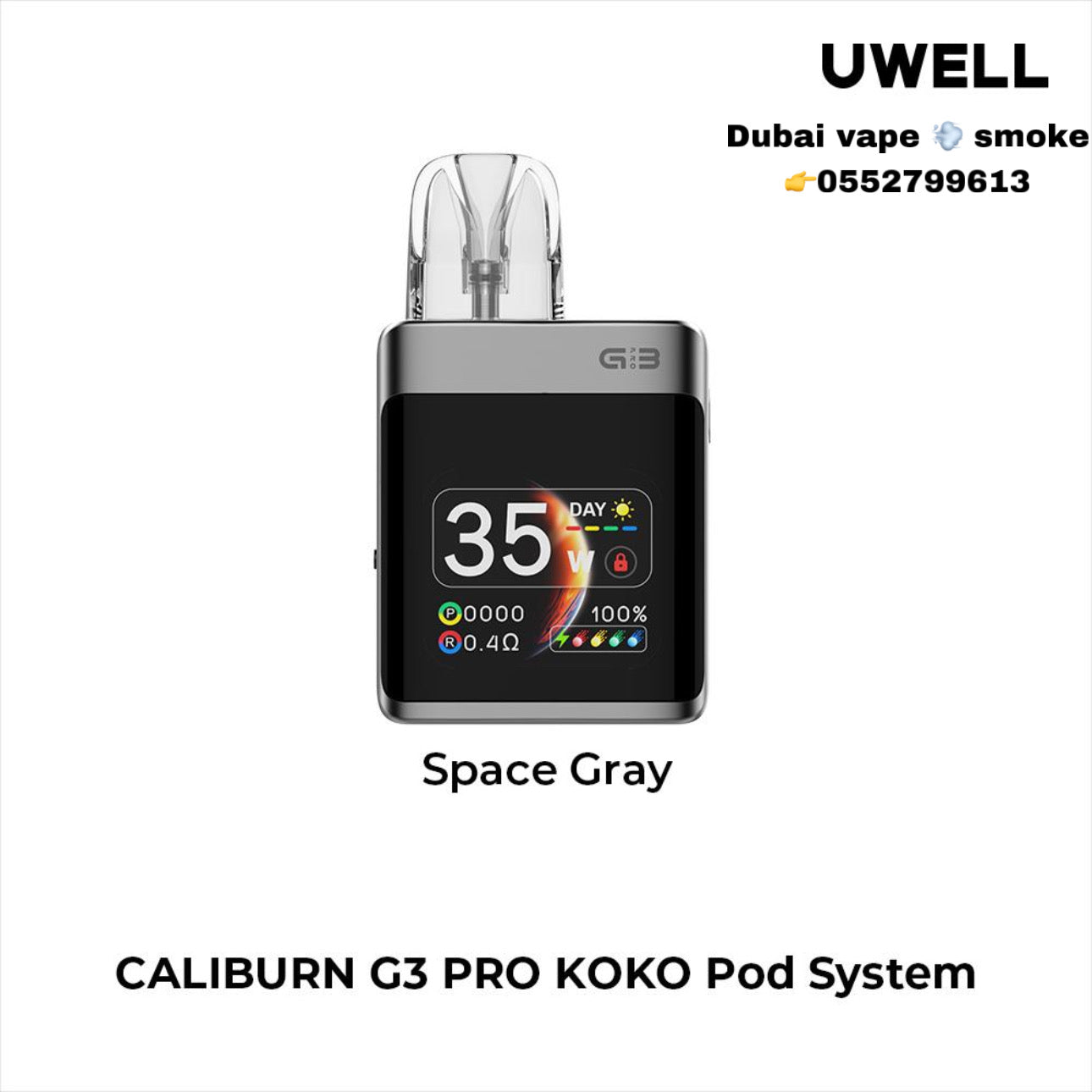 Uwell caliburn G3 pro koko device