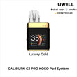 Uwell caliburn G3 pro koko device