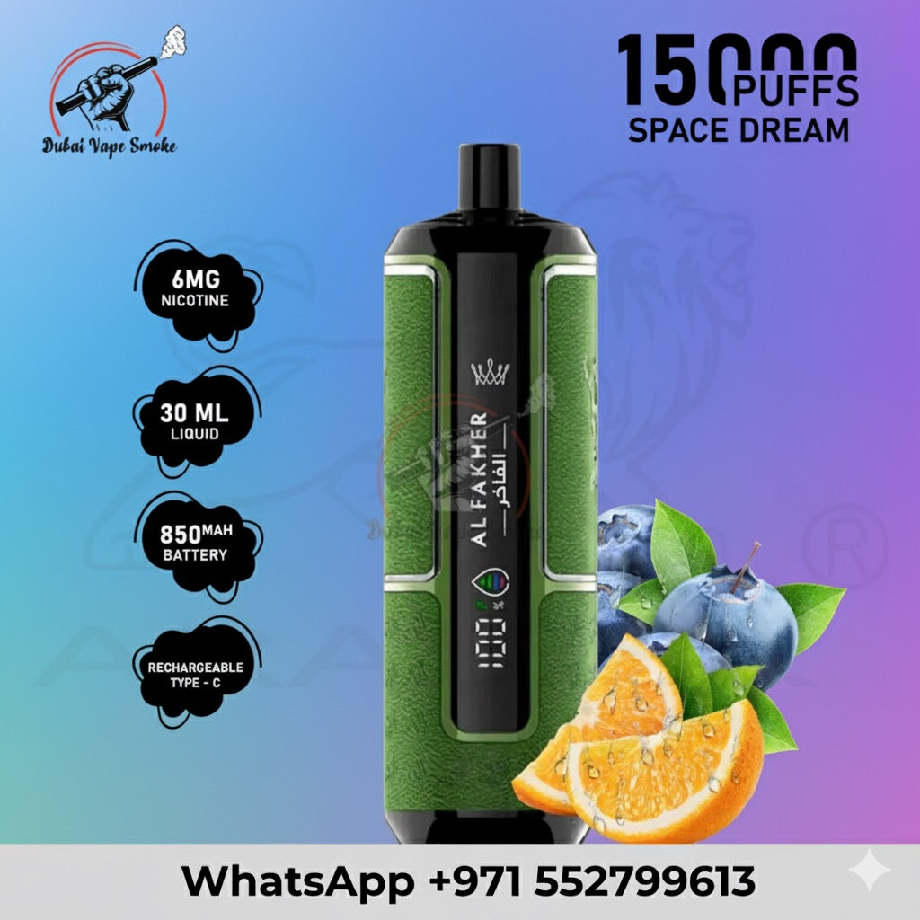 Al Fakher Crown Bar 15000 Puffs Hypermax Disposable Vape Dubai UAE
