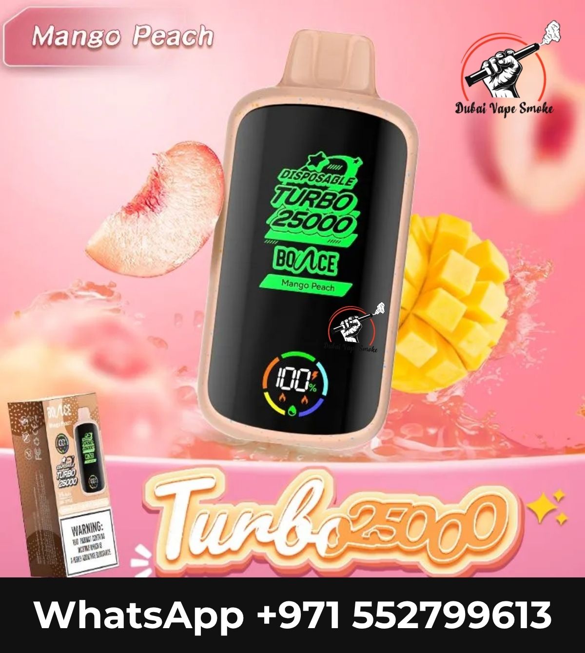 Bounce Turbo 25000 Puffs Mesh Coil Vape | Vape Shop Dubai UAE