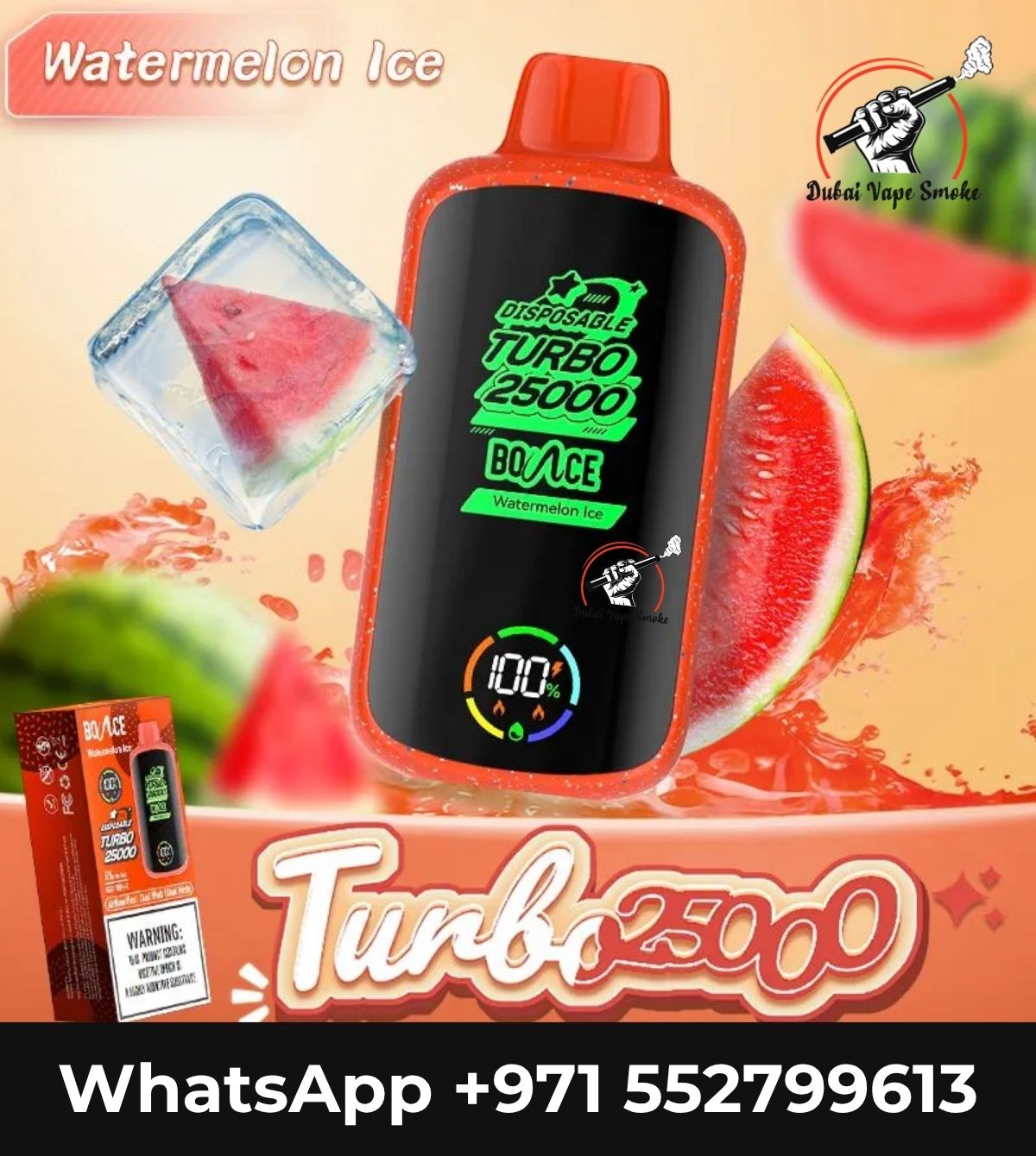 Bounce Turbo 25000 Puffs Mesh Coil Vape | Vape Shop Dubai UAE