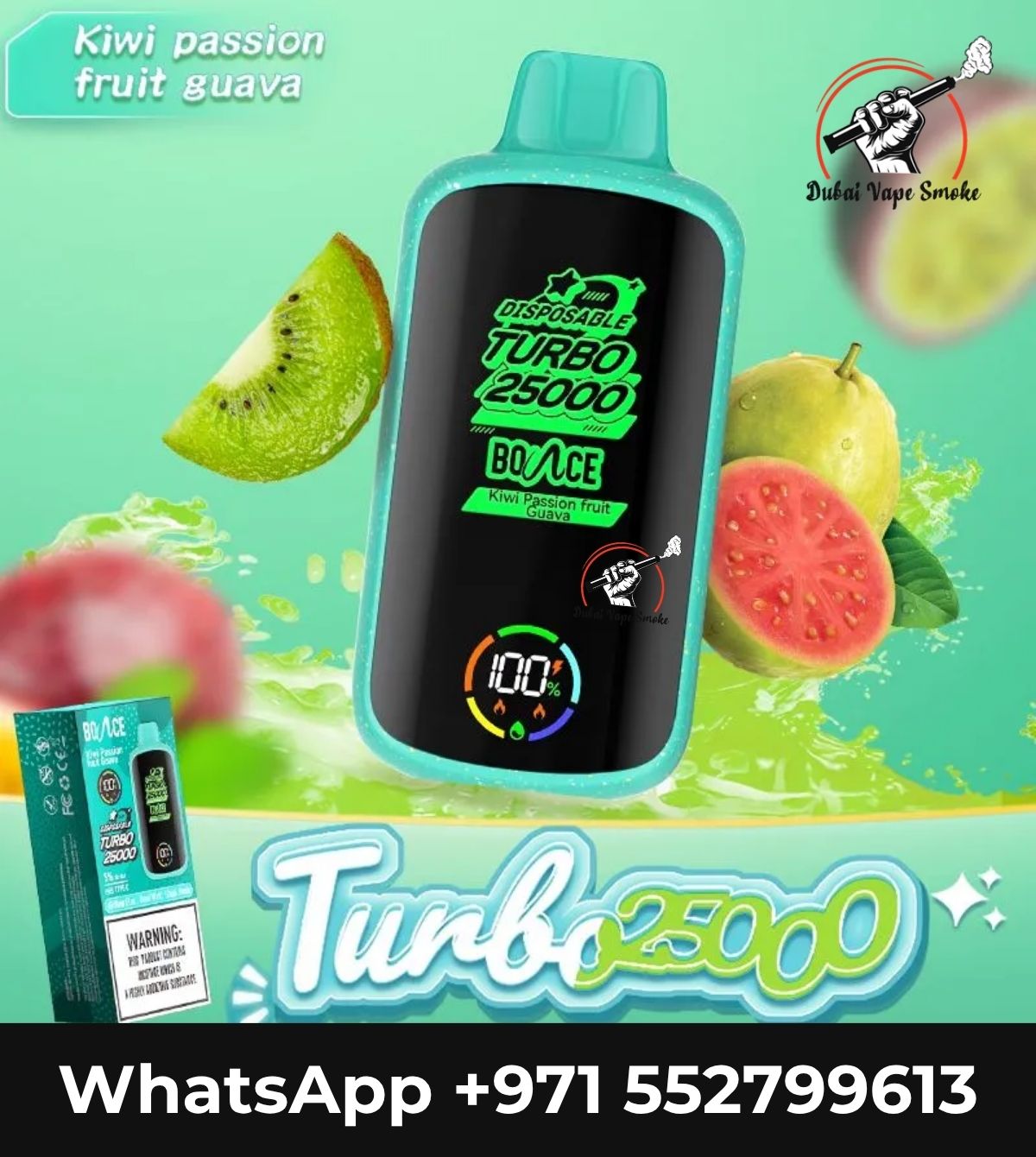 Bounce Turbo 25000 Puffs Mesh Coil Vape | Vape Shop Dubai UAE