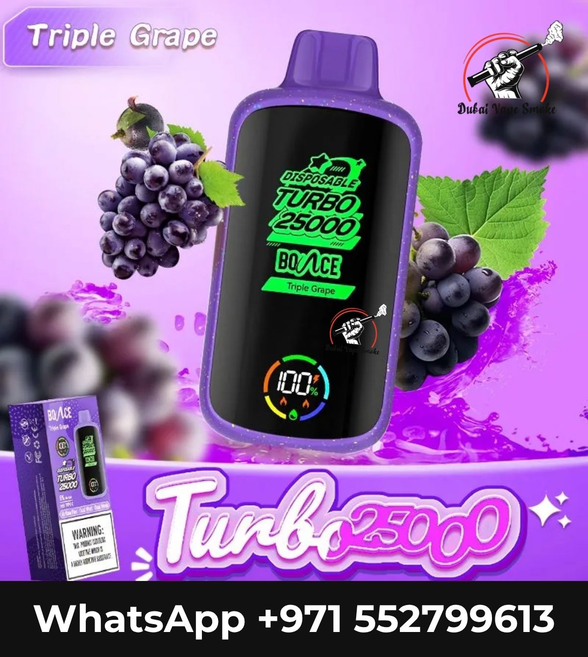 Bounce Turbo 25000 Puffs Mesh Coil Vape | Vape Shop Dubai UAE