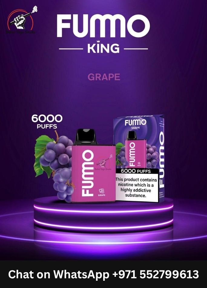 Buy Fumo King 6000 Puffs Vape – Rechargeable | Vape Dubai UAE