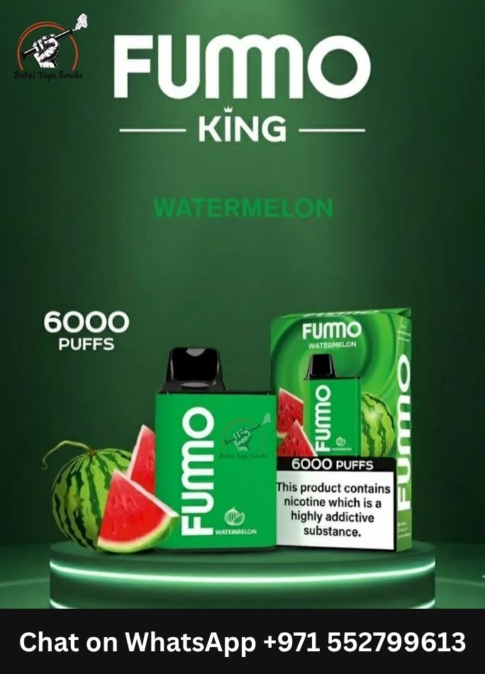 Buy Fumo King 6000 Puffs Vape – Rechargeable | Vape Dubai UAE