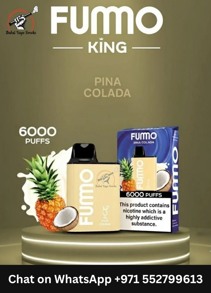 Buy Fumo King 6000 Puffs Vape – Rechargeable | Vape Dubai UAE