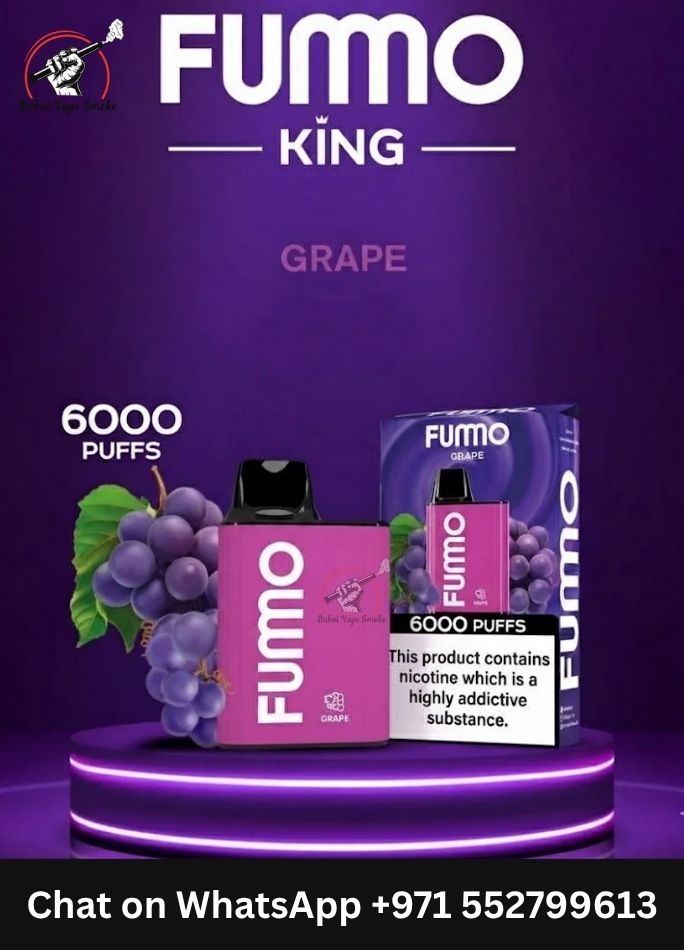 Buy Fumo King 6000 Puffs Vape – Rechargeable | Vape Dubai UAE