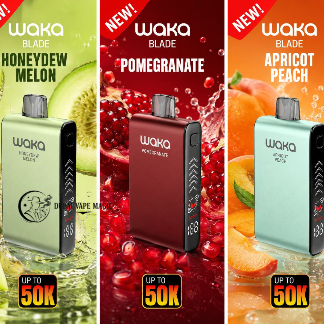 Buy WAKA Blade 50000 Puffs Disposable Vape Online Dubai | UAE