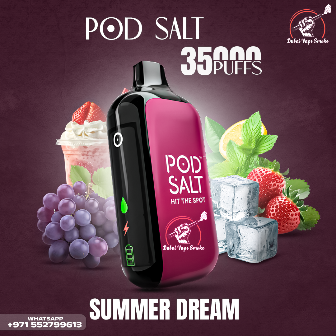 Pod Salt 35k Puffs Disposable Vape with HIT Boost | Vape Dubai