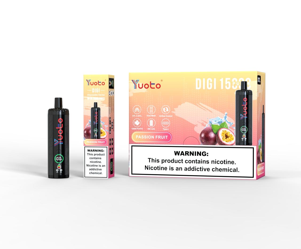 Yuoto digi 15000 puffs