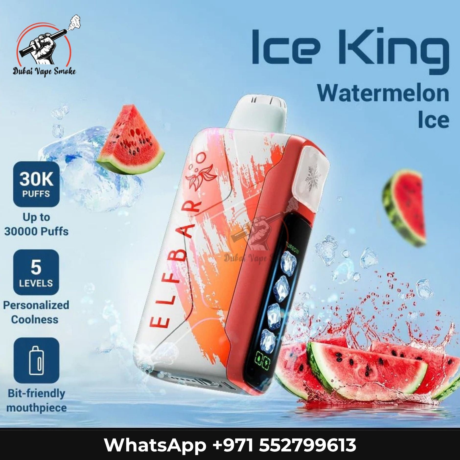 ELFBAR Ice King 30000 Puffs Disposable Vape | Vape Dubai & UAE