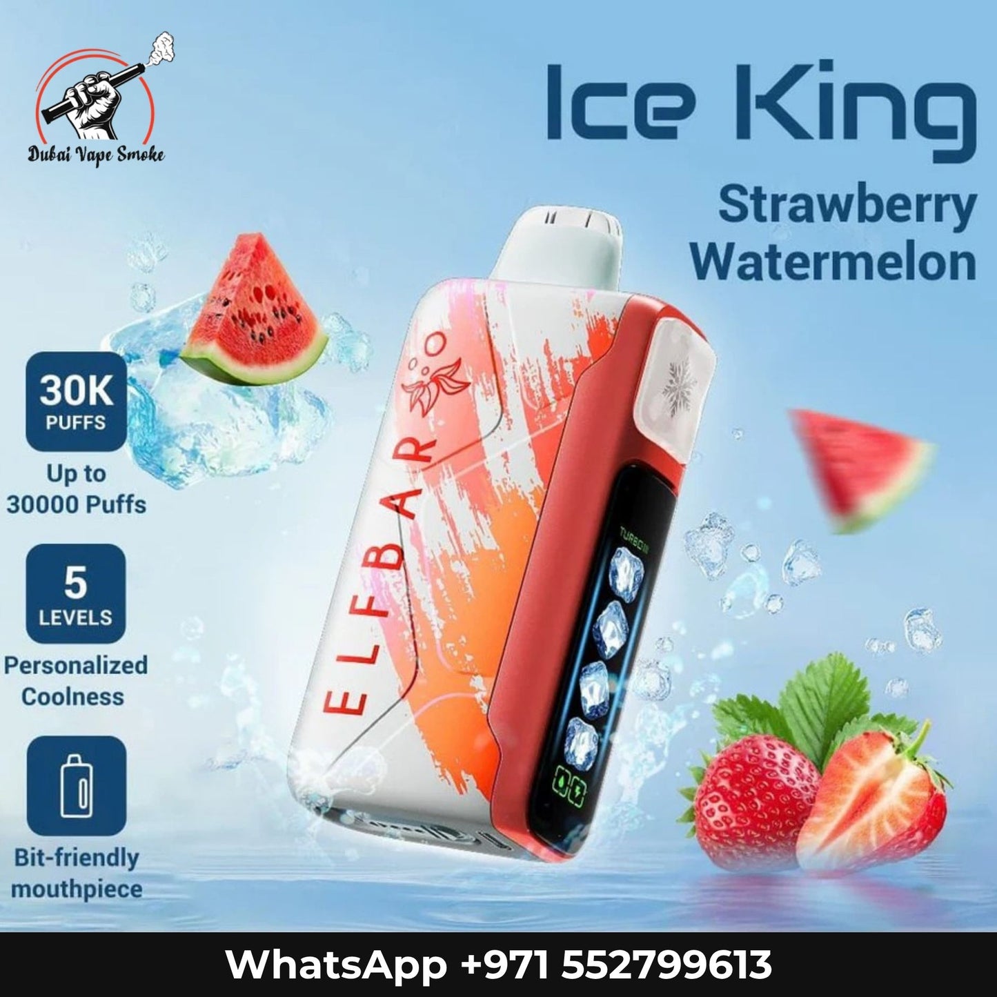 ELFBAR Ice King 30000 Puffs Disposable Vape | Vape Dubai & UAE