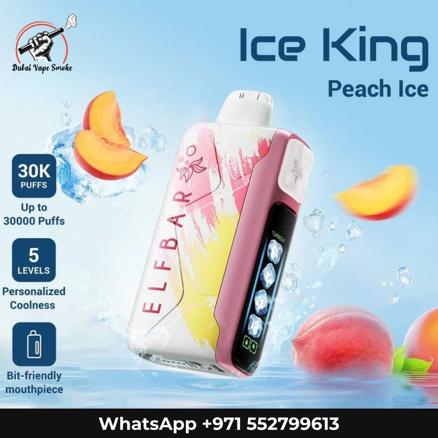 ELFBAR Ice King 30000 Puffs Disposable Vape | Vape Dubai & UAE Dubai Vape Smoke ELFBAR Ice King 30000 Puffs Disposable Vape | Vape Dubai & UAE Dubai Vape Smoke