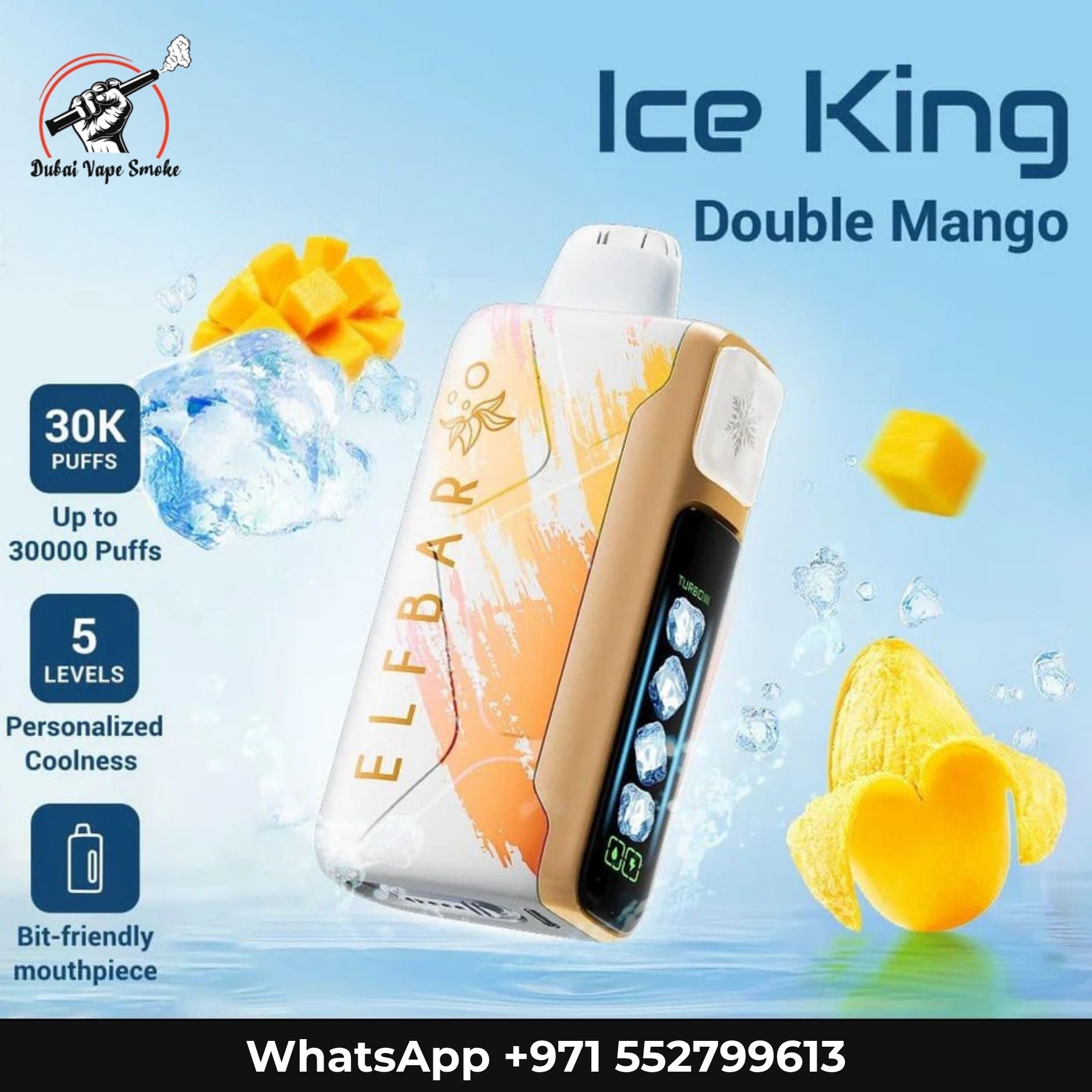 ELFBAR Ice King 30000 Puffs Disposable Vape | Vape Dubai & UAE Dubai Vape Smoke ELFBAR Ice King 30000 Puffs Disposable Vape | Vape Dubai & UAE Dubai Vape Smoke