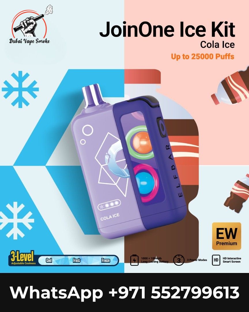 ELF BAR JoinOne Ice Kit 25000 Puffs Disposable Vape Dubai | UAE
