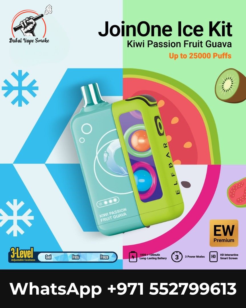 ELF BAR JoinOne Ice Kit 25000 Puffs Disposable Vape Dubai | UAE