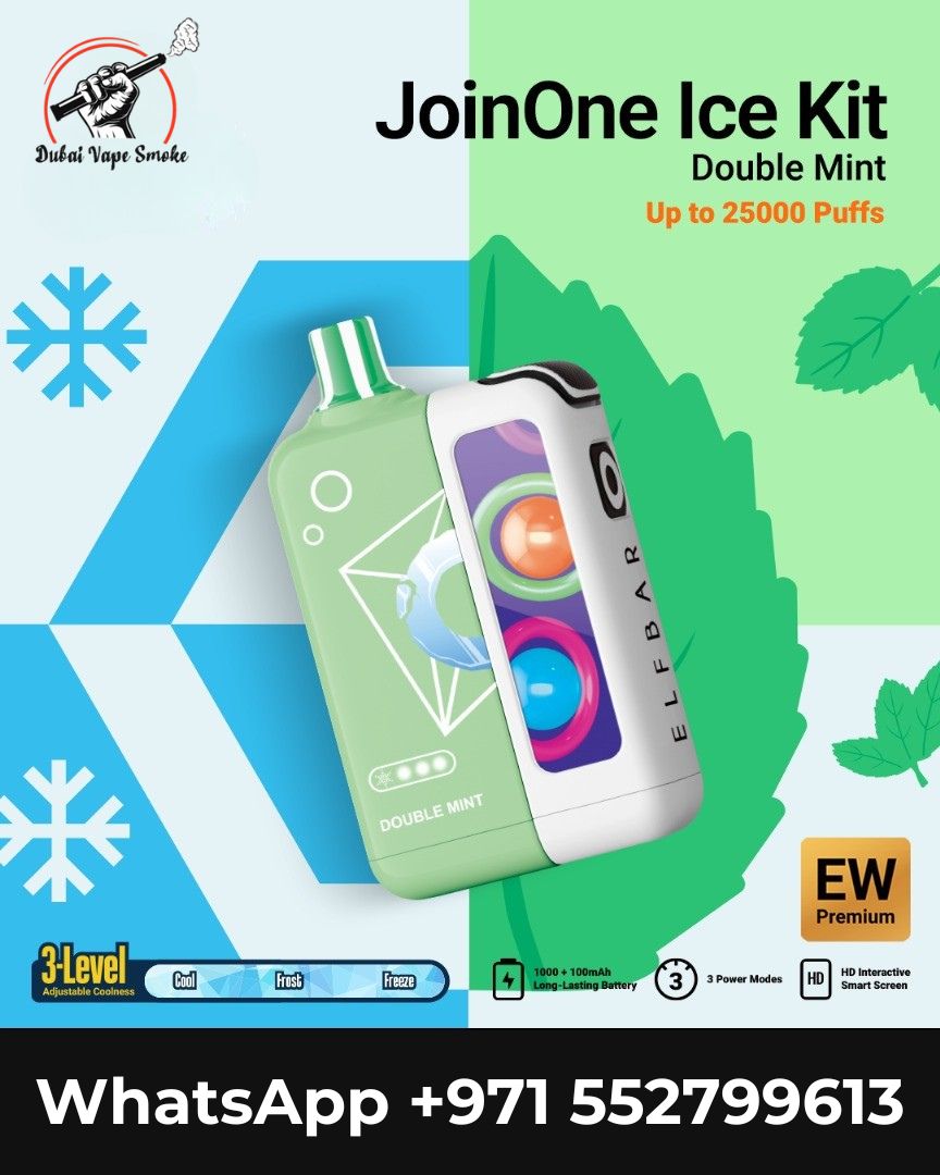 ELF BAR JoinOne Ice Kit 25000 Puffs Disposable Vape Dubai | UAE