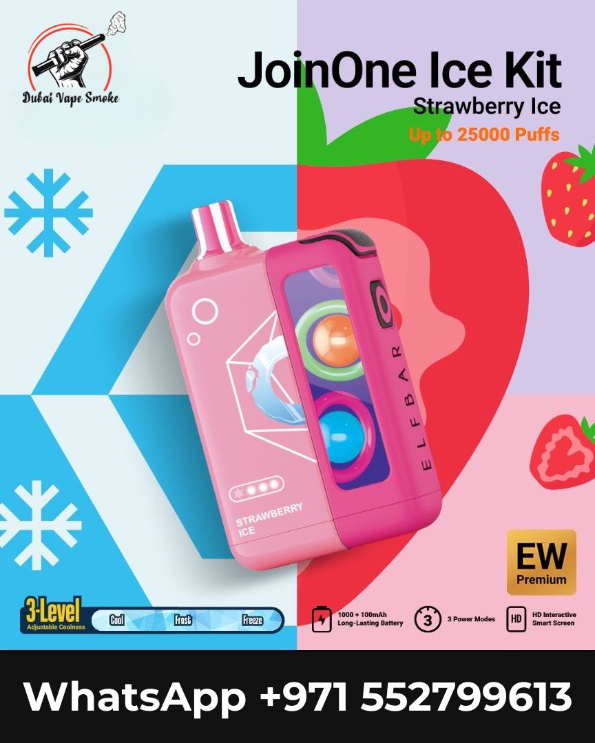 ELF BAR JoinOne Ice Kit 25000 Puffs Disposable Vape Dubai | UAE