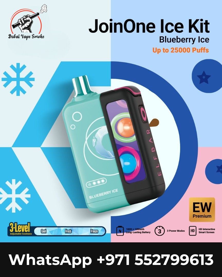 ELF BAR JoinOne Ice Kit 25000 Puffs Disposable Vape Dubai | UAE