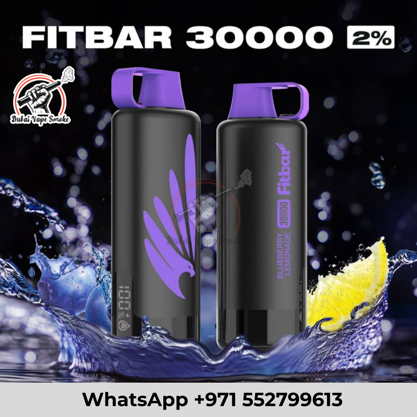 Fitbar 30000 Puffs 2% Nicotine Disposable Vape in Dubai UAE