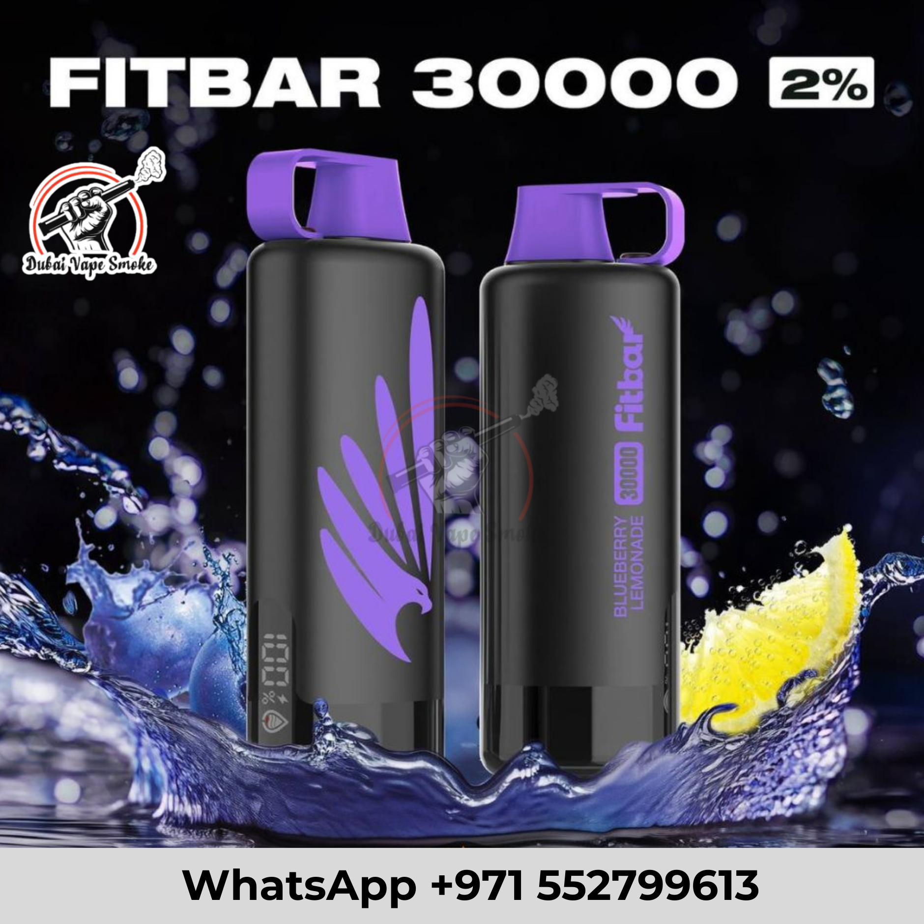 Fitbar 30000 Puffs 2% Nicotine Disposable Vape in Dubai UAE