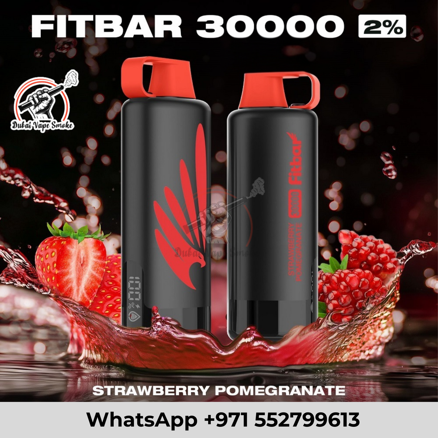 Fitbar 30000 Puffs 2% Nicotine Disposable Vape in Dubai UAE