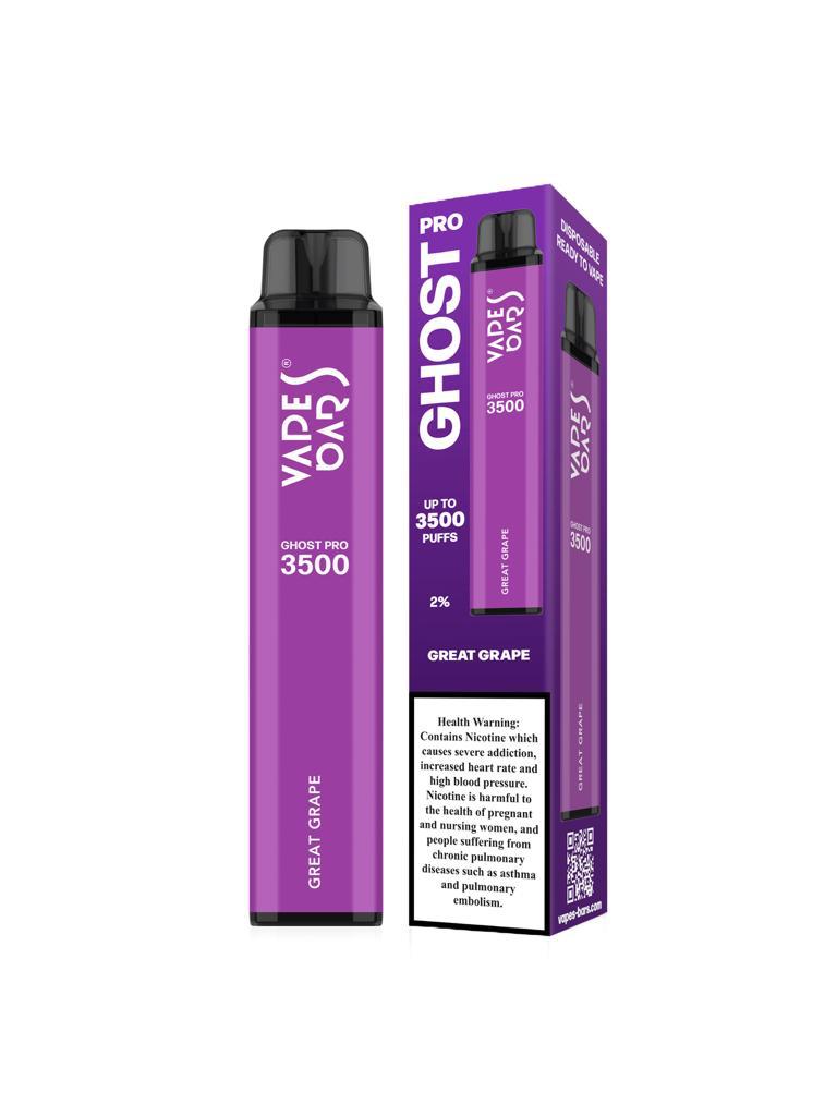 Ghost Pro 3500 Puffs Vape (20mg) | Dubai Vape Smoke
