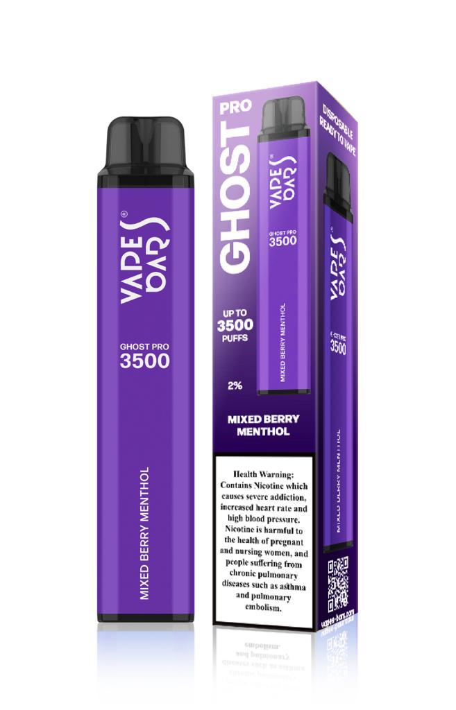 Ghost Pro 3500 Puffs Vape (20mg) | Dubai Vape Smoke
