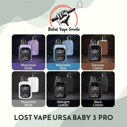 Lost Vape Ursa Baby 3 Pro Pod System Kit | 25W Smart Display