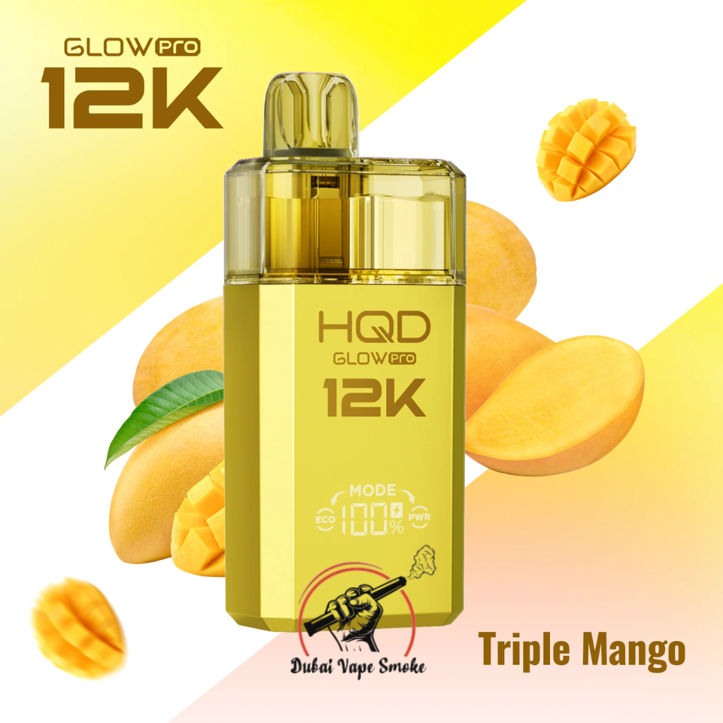 HQD Glow PRO 12K Puffs Disposable Vape | Dubai Vape Smoke
