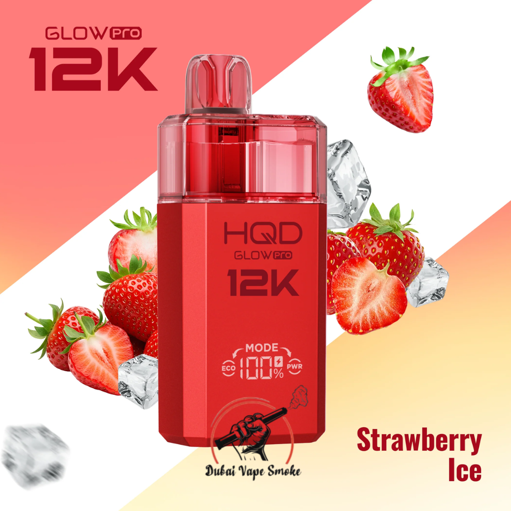 HQD Glow PRO 12K Puffs Disposable Vape | Dubai Vape Smoke
